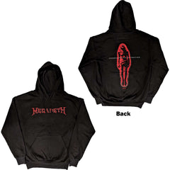 Megadeth Unisex Hoodie - Countdown to Extinction (Back Print) - Official Licensed Design