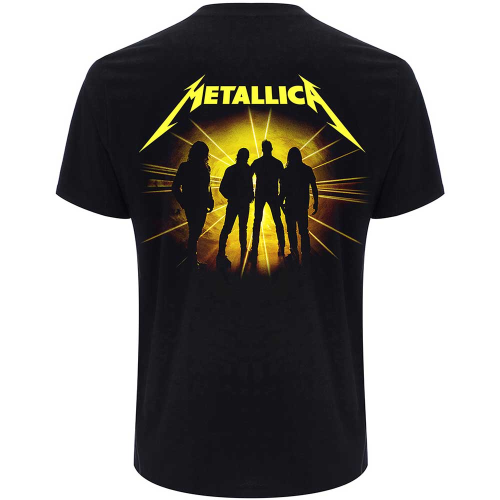 Metallica T-Shirt - 72 Seasons Strobes Photo (Back Print) - Unisex Official Licensed Design - Worldwide Shipping