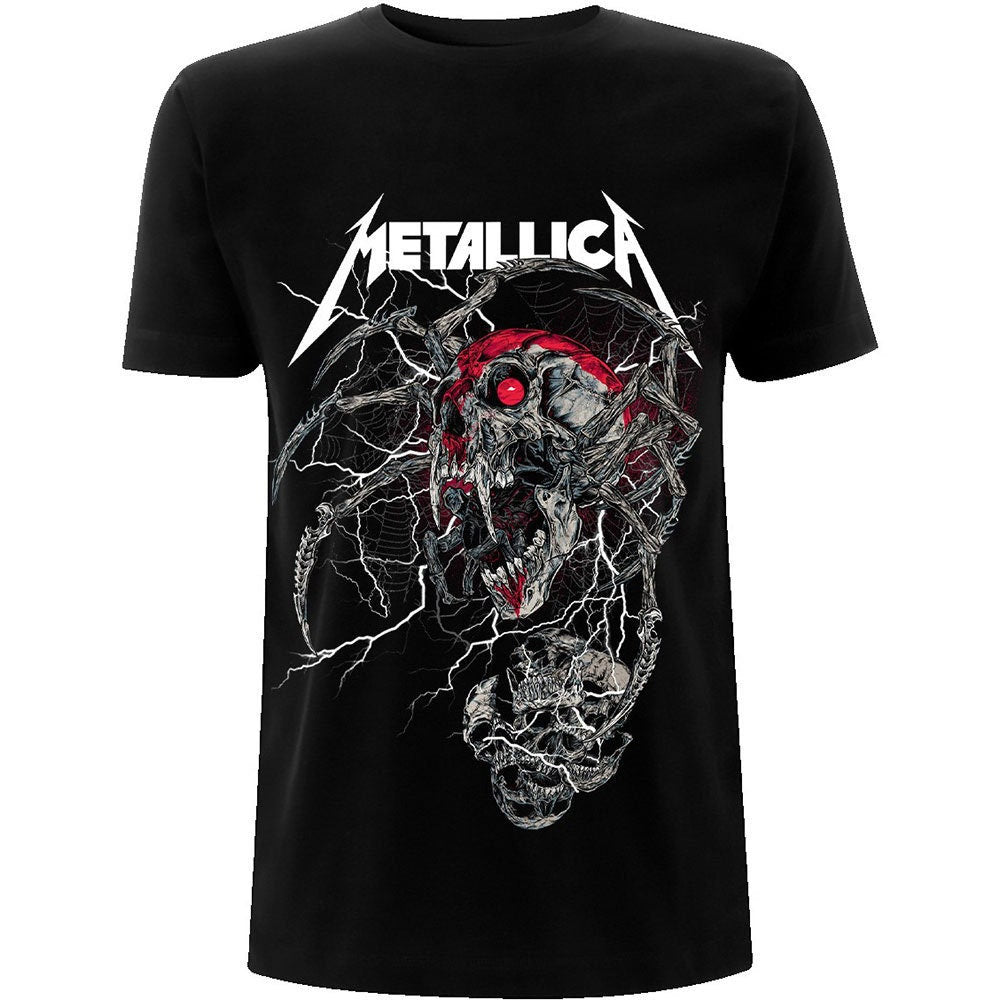 Metallica T-Shirt - Spider Dead - Unisex Official Licensed Design - Worldwide Shipping