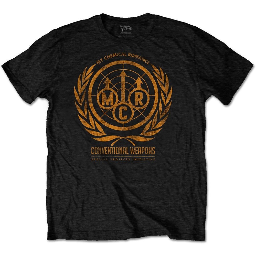 My Chemical Romance Adult T-Shirt - Conventional Weapons - Official Licensed Design - Worldwide Shipping