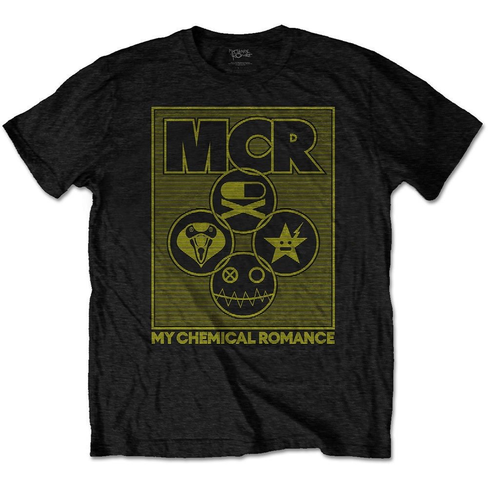 My Chemical Romance T-Shirt für Erwachsene – Lock-Box-Design – offiziell lizenziertes Design – weltweiter Versand