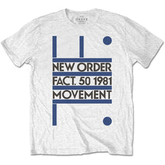 New Order T-Shirt - Movement Design - Unisex Official Licensed Design - Worldwide Shipping