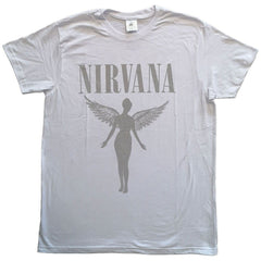 Nivarna Adult T-Shirt - In Utero Tour (Back Print)  - Official Licensed Design - Worldwide Shipping