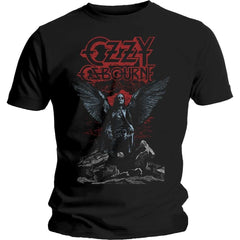 Ozzy Osbourne T-shirt adulte – Ailes d’ange – Design sous licence officielle – Expédition mondiale