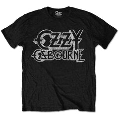 T-shirt adulte Ozzy Osbourne - Logo vintage - Conception sous licence officielle - Expédition mondiale