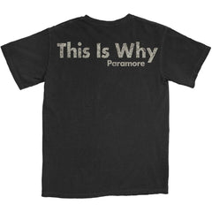 Paramore Adult T-Shirt - This is Why (Back Print) - Official Licensed Design - Worldwide Shipping