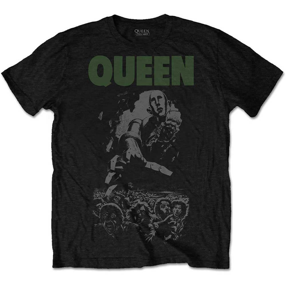 Queen T-Shirt: News of the World 40th Full Cover - Unisex Official Licensed Design - Worldwide Shipping