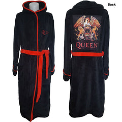 Queen Unisex Bathrobe - Crest Design - Official Licensed Music Design - Worldwide Shipping