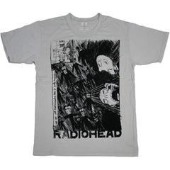 Radiohead Adult T-Shirt - Scribble Design - Organic Official Licensed Design - Worldwide Shipping