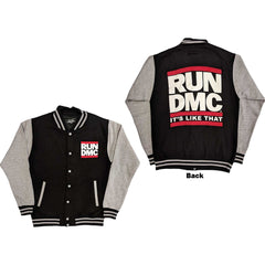 Run DMC Varsity Jacket - Its Like That (Back Print) - Conception sous licence officielle - Expédition dans le monde entier