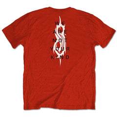 Slipknot T-Shirt - WANYK (Back Print) - Red Unisex Official Licensed Design - Worldwide Shipping