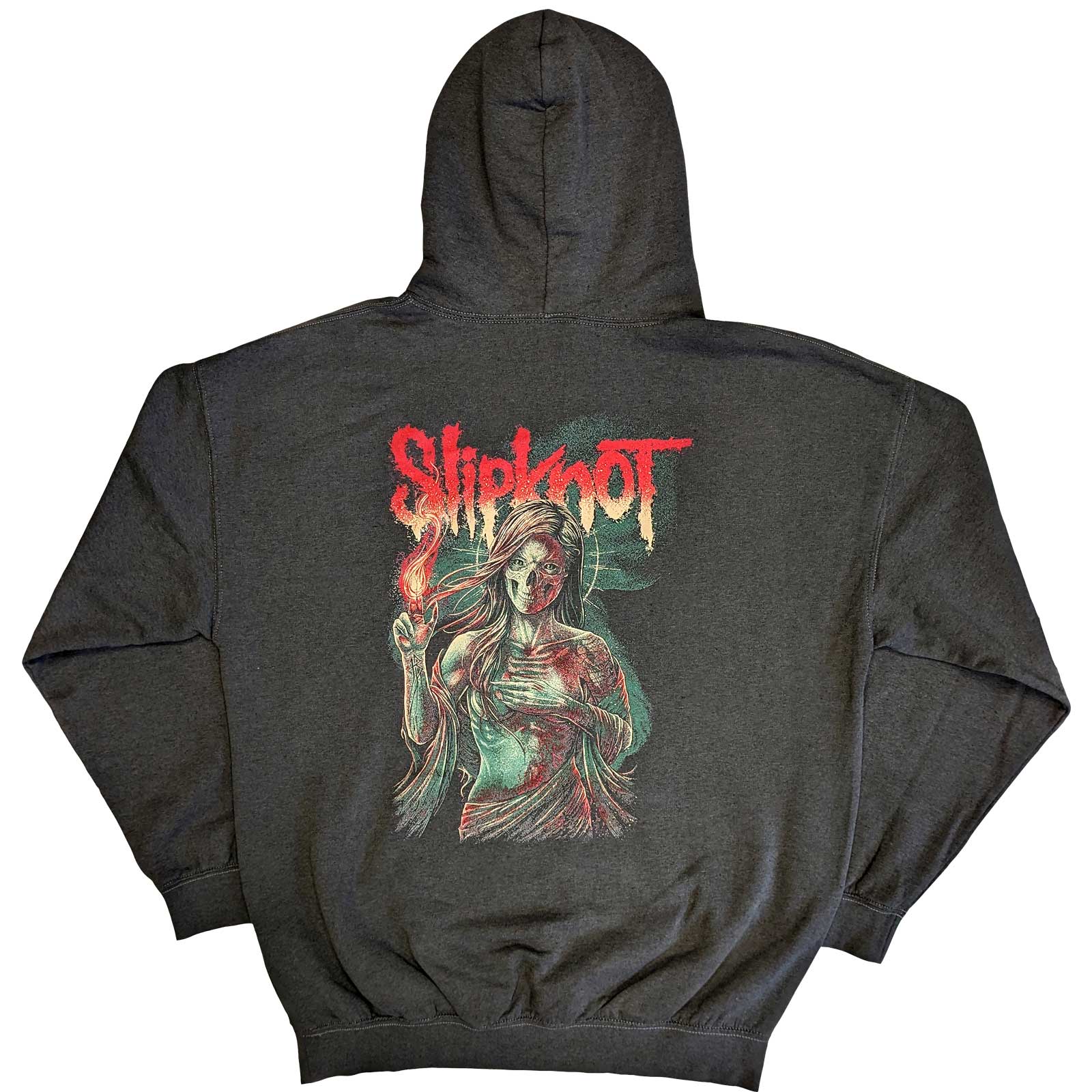 Sweat à capuche unisexe Slipknot - Burn Me Away (Back Print) - Conception unisexe sous licence officielle