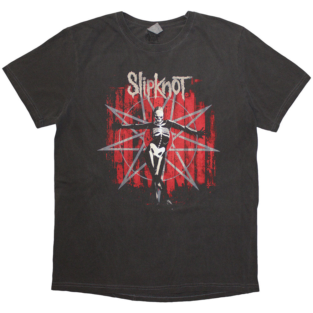 Slipknot Unisex T-Shirt - The Grey Chapter Star -  Official Licensed Design