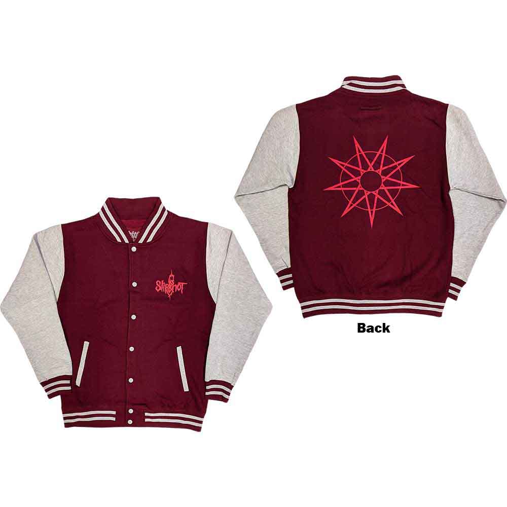 Biggie Smalls Varsity Jacket – Logo de la Couronne (impression au dos) – Design sous licence officielle