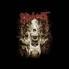 Slipknot Zip-Up Hoodie - Skull Teeth (Back Print)  - Unisex Official Licensed Design