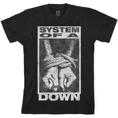 System of a Down T-Shirt – Ensnared – Offizielles Lizenzdesign – Weltweiter Versand