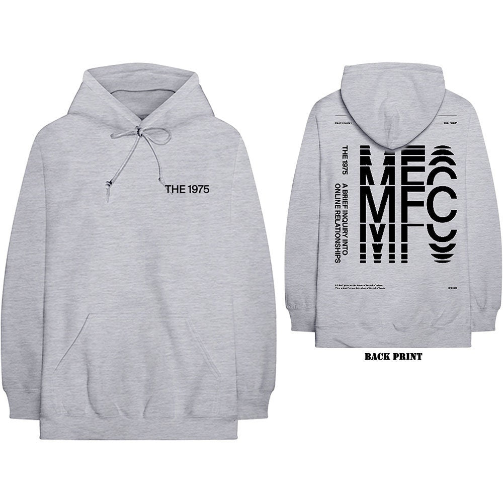 The 1975 Unisex Hoodie - MFC - (Back Print) Official Licensed Design - Worldwide Shipping