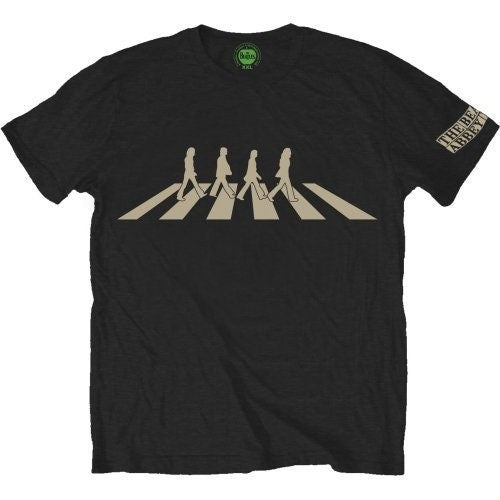 The Beatles T-Shirt – Abbey Road Silhouette – Unisex, offizielles Lizenzdesign – weltweiter Versand