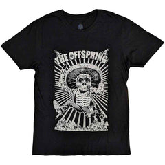 The Offspring Unisex T-Shirt  - Jumping Skellington - Official Licensed Product