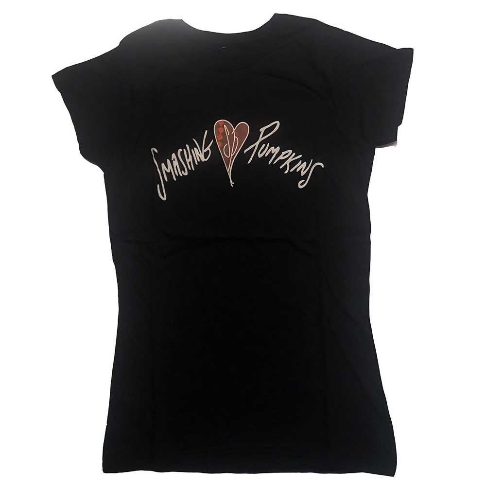 The Smashing Pumpkins Lady-Fit T-Shirt – Gish Heart – Unisex, offizielles Lizenzdesign – weltweiter Versand