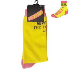 The Sex Pistols Unisex Ankle Socks - Never Mind.... (UK Size 7-11)