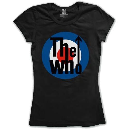 The Who Ladies T-Shirt - Target Classic - Conception sous licence officielle - Expédition dans le monde entier