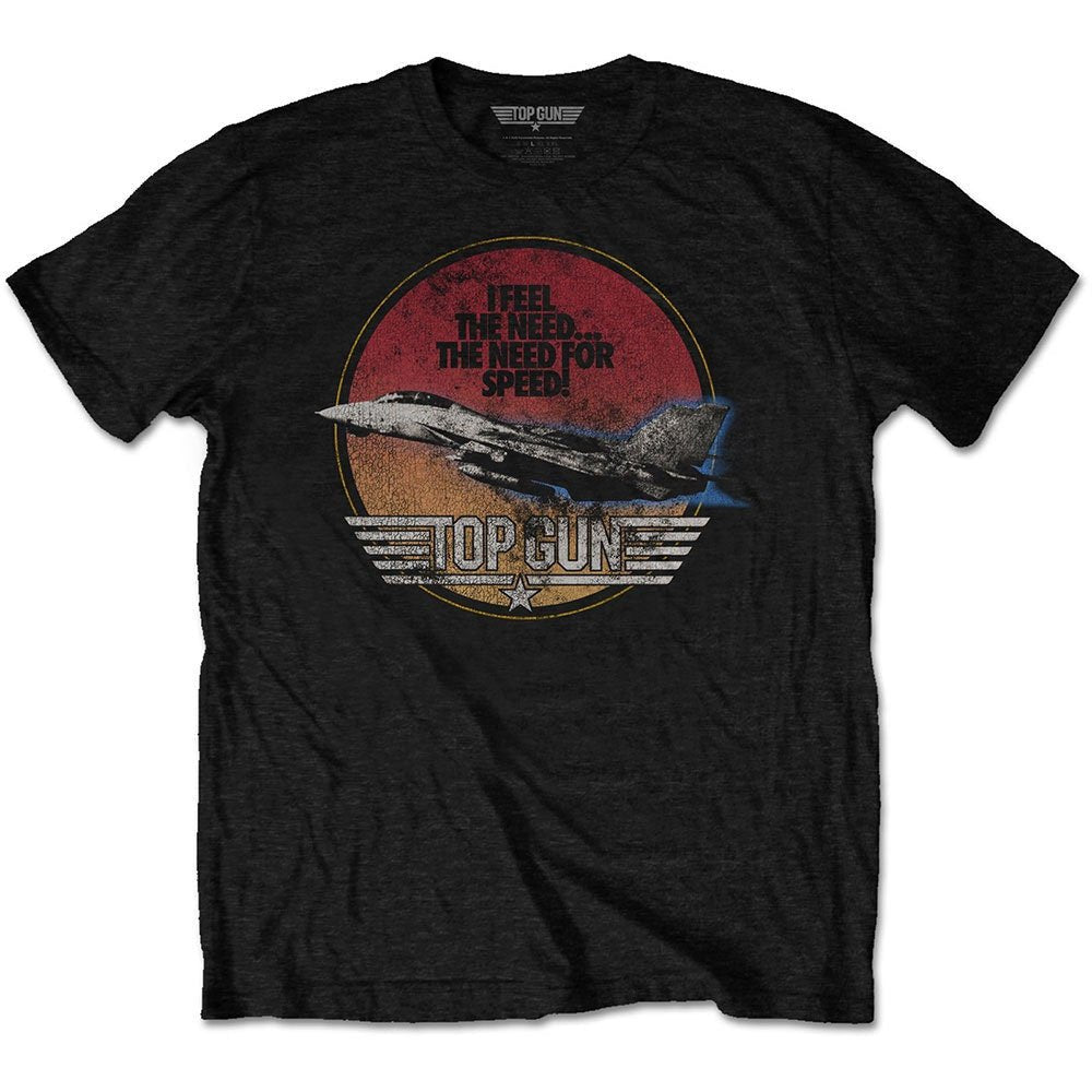 T-shirt adulte Top Gun Movie - I Feel the Need for Speed ​​Design - Conception sous licence officielle - Expédition mondiale