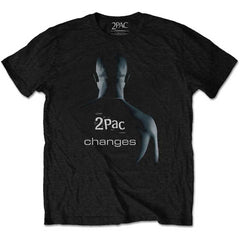 Tupac Adult T-Shirt - Changes - Official Licensed Design - Worldwide Shipping