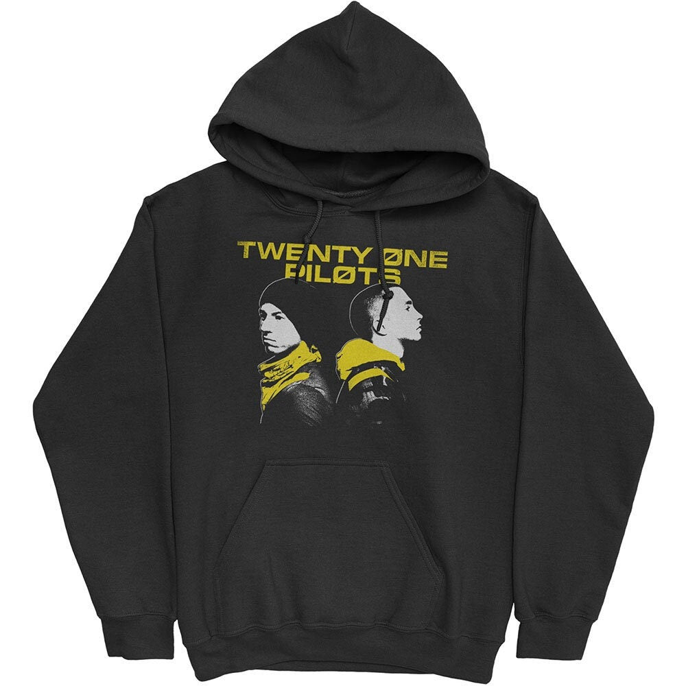 Sweat à capuche Twenty One Pilots - Dos à dos - Conception sous licence officielle unisexe - Expédition mondiale