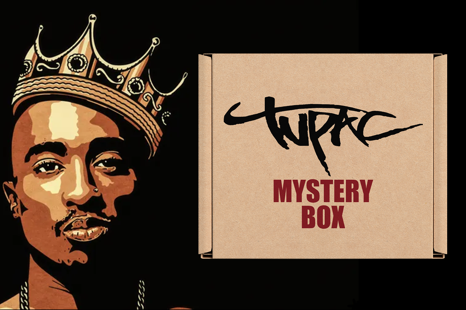 Tupac Mystery Box - December 24 Version - Official Licensed Products