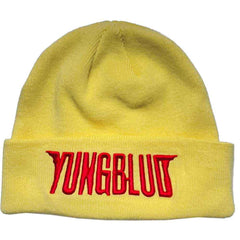 Yungblud Unisex Beanie Hat - Red Logo - Official Licensed Product