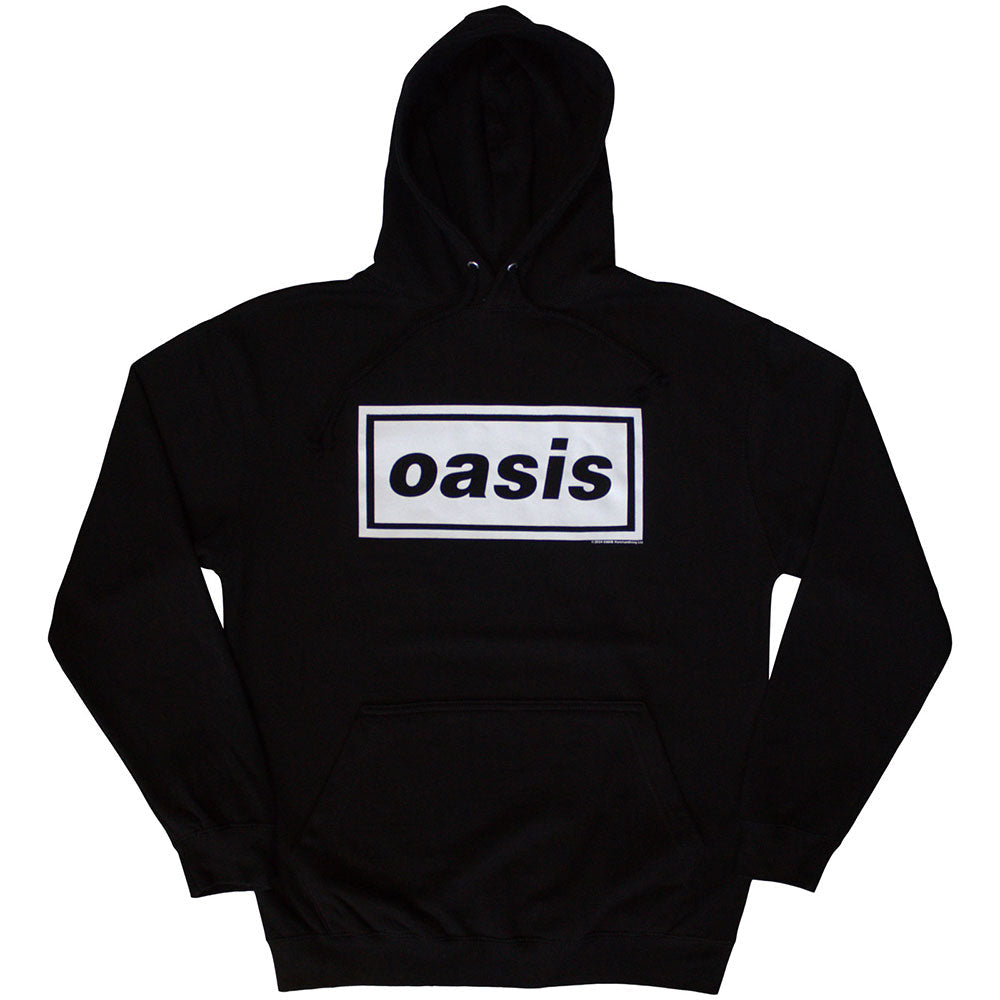 Oasis Unisex Hoodie -  Decca Logo - Official Licensed Design