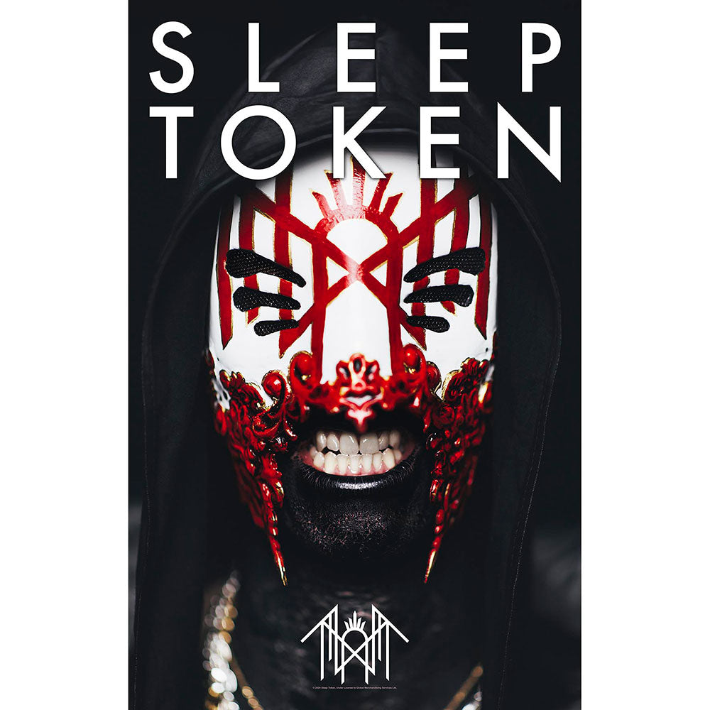 Sleep Token Textile Poster - Vessel Mask Design - Official Licensed Product