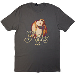 Stevie Nicks Unisex T-Shirt - Tour '24 Vintage Photo (Back Print) Official Licensed Design