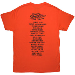 Bruce Springsteen T-Shirt - Tour'24 River Font (Back Print) -  Unisex Official Licensed