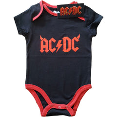 AC/DC Kids Baby-Strampler – Hörner – Offizielles Lizenzprodukt
