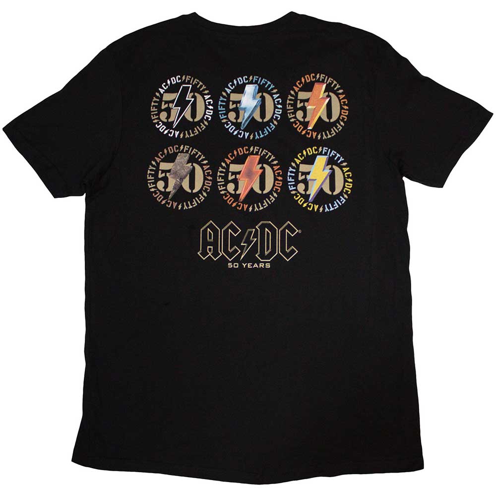 AC/DC-T-Shirt für Erwachsene – 8 Track – offiziell lizenziertes Design