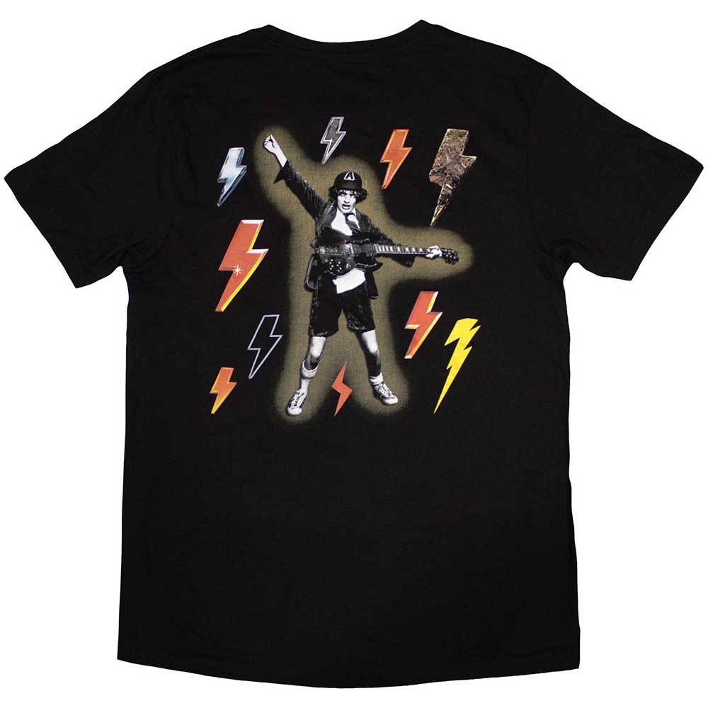 AC/DC Unisex T-Shirt - Bolt Array 50th Anniversary  - Official Licensed Design