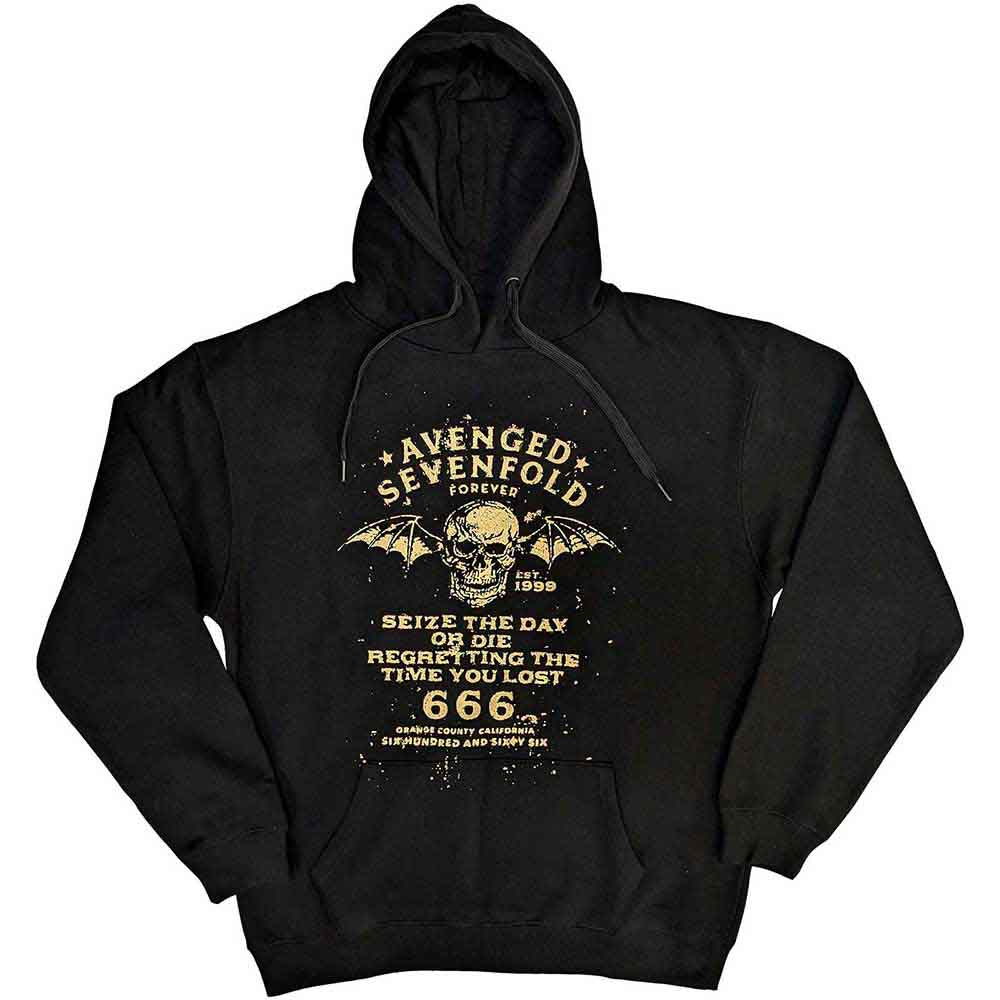 Avenged Sevenfold Unisex Hoodie-  Seize the Day - Official Licensed Product