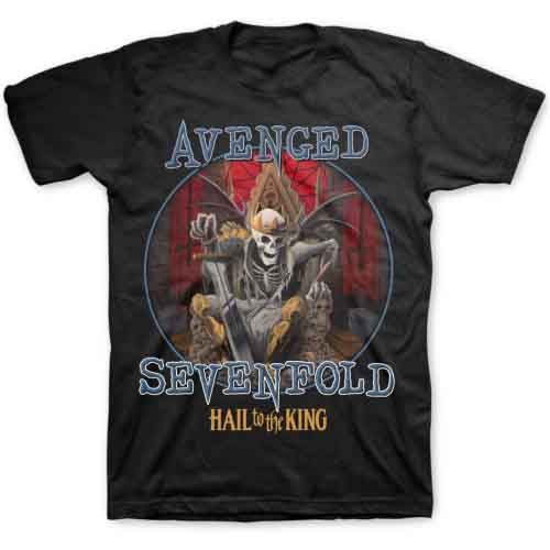 Avenged Sevenfold Unisex T-shirt - Hail to the King - Official Licensed T-Shirt