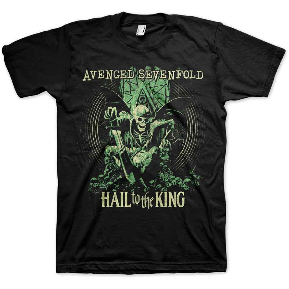T-shirt unisexe Avenged Sevenfold - Buried Alive Tour 2012 (Back Print) - T-shirt sous licence officielle - Expédition mondiale