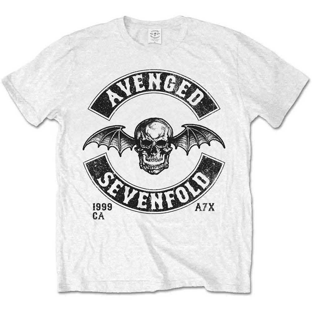 Avenged Sevenfold Unisex -T-Shirt -  Moto Seal - Official Licensed Product