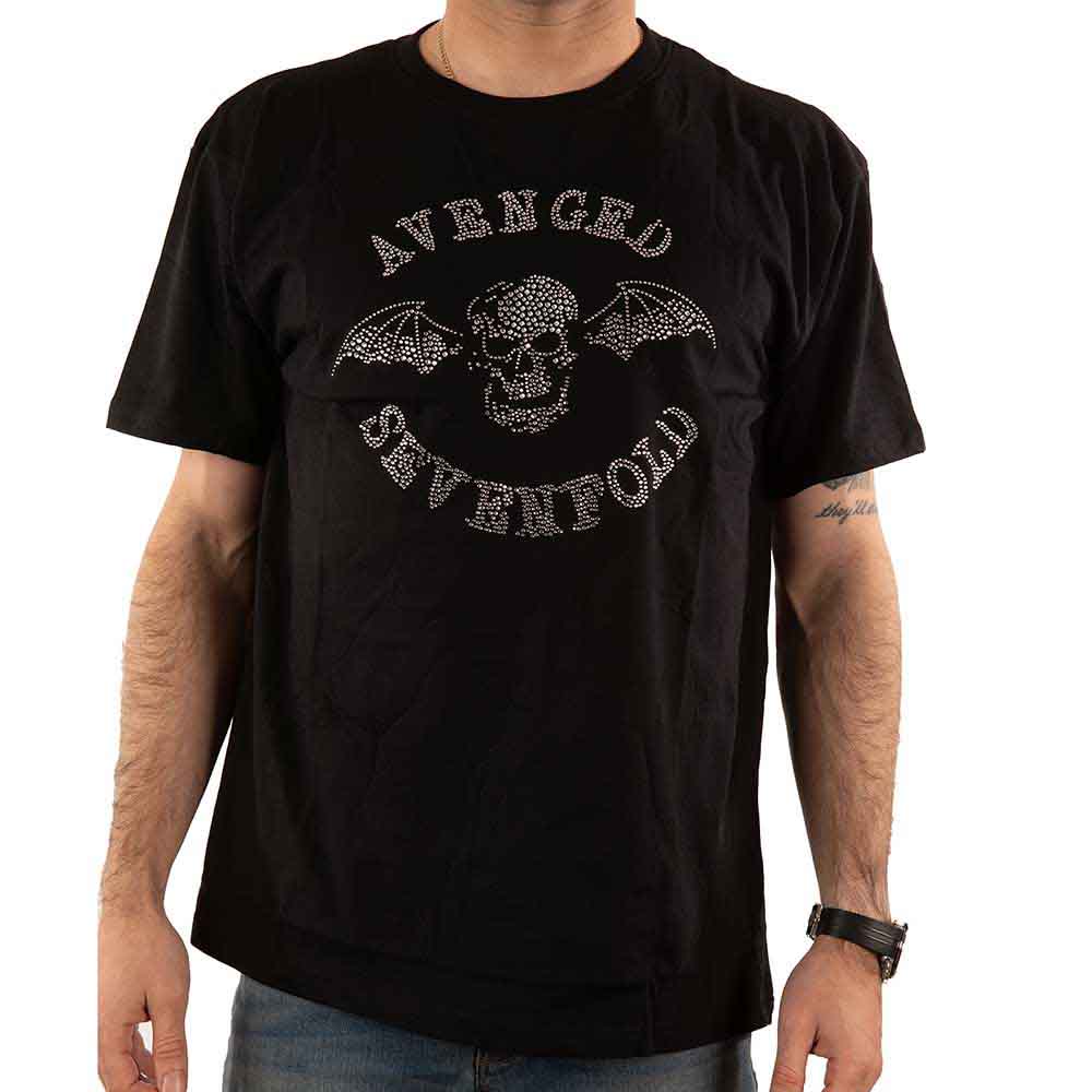 T-shirt unisexe Avenged Sevenfold - Buried Alive Tour 2012 (Back Print) - T-shirt sous licence officielle - Expédition mondiale