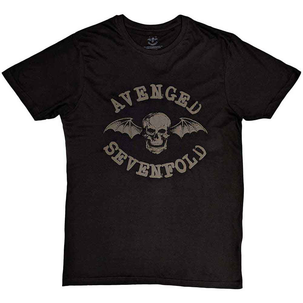 Avenged Sevenfold Hi-Build T-shirt -  Classic DeathBat - Official Licensed T-Shirt