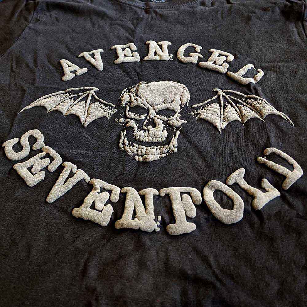 Avenged Sevenfold Hi-Build T-shirt -  Classic DeathBat - Official Licensed T-Shirt