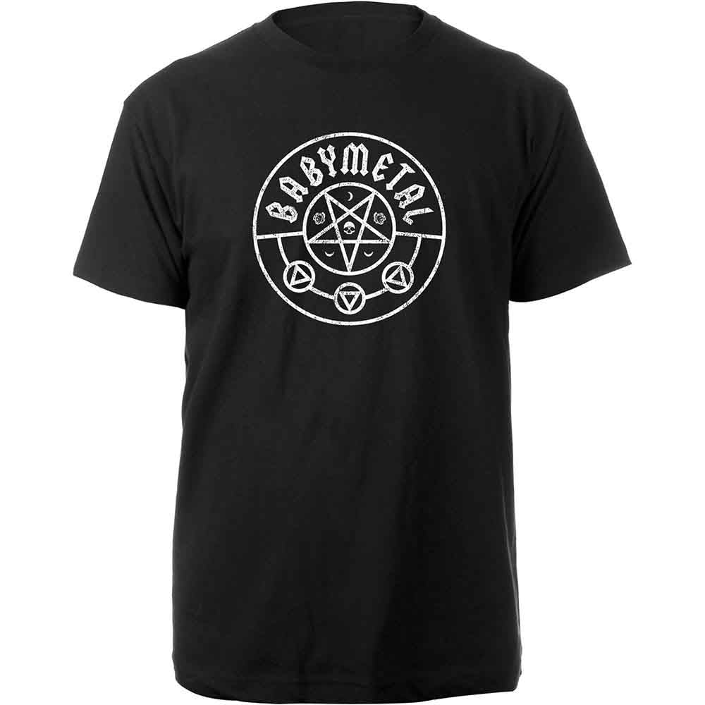 Baby Metal Unisex T-Shirt - Pentagram  - Official Licensed Design