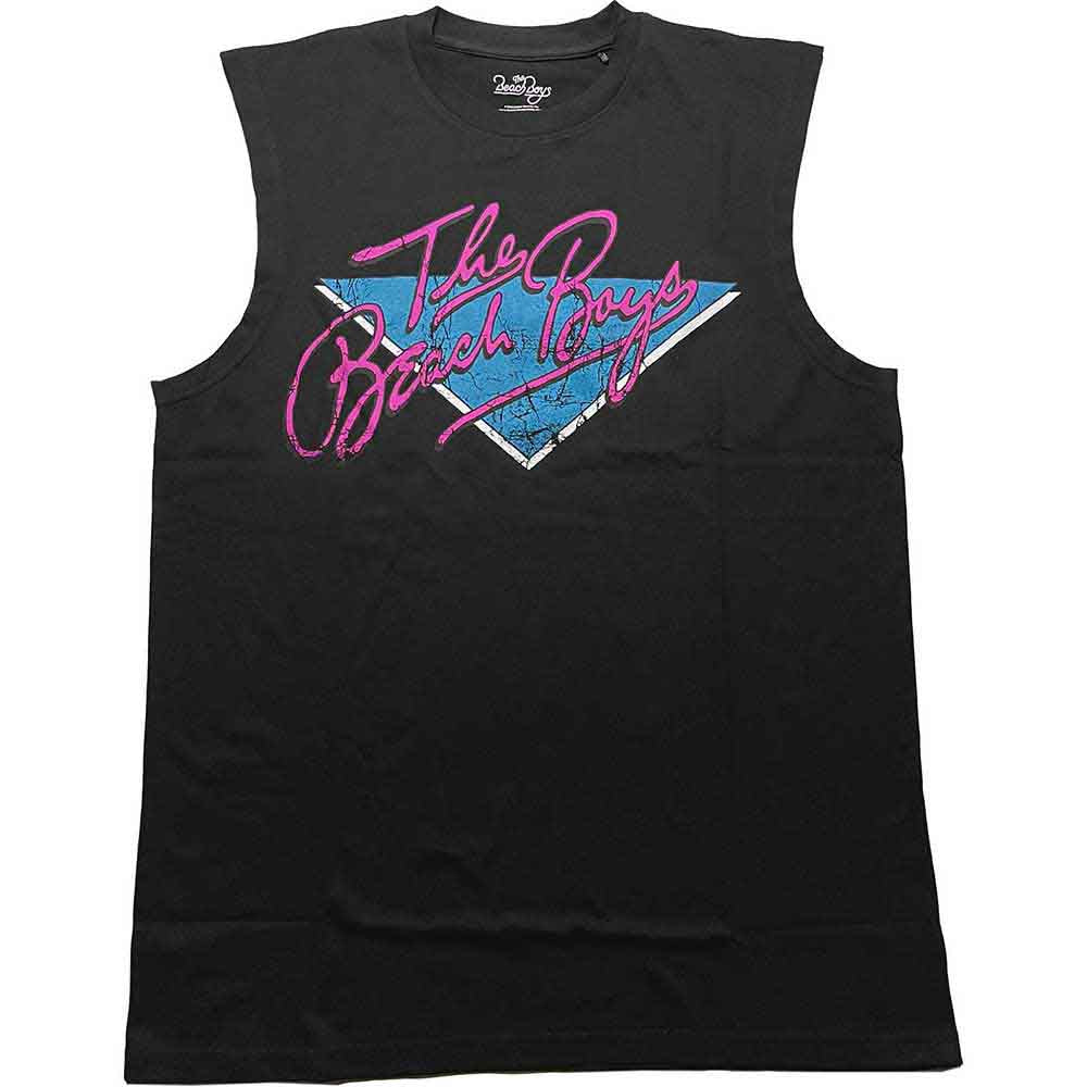 The Beach Boys Unisex Vest - Retro Logo - Official Licensed Design