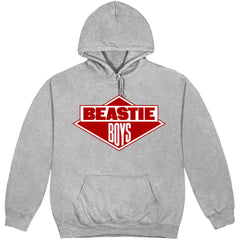 The Beastie Boys Unisex Hoodie - Diamond Logo - Grey Official Licensed Design
