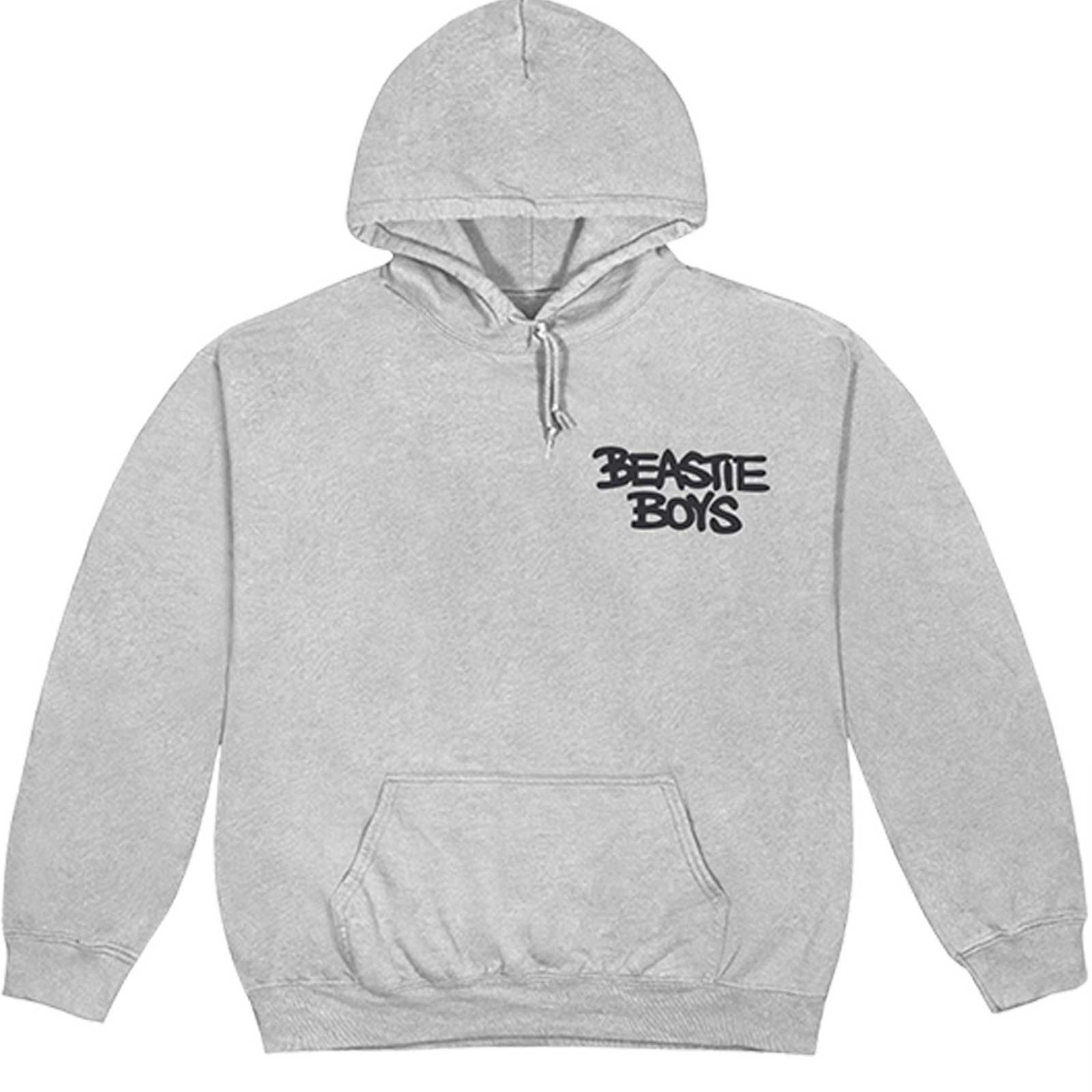 The Beastie Boys Unisex Hoodie - Check Your Head - Grey Official Licensed Design