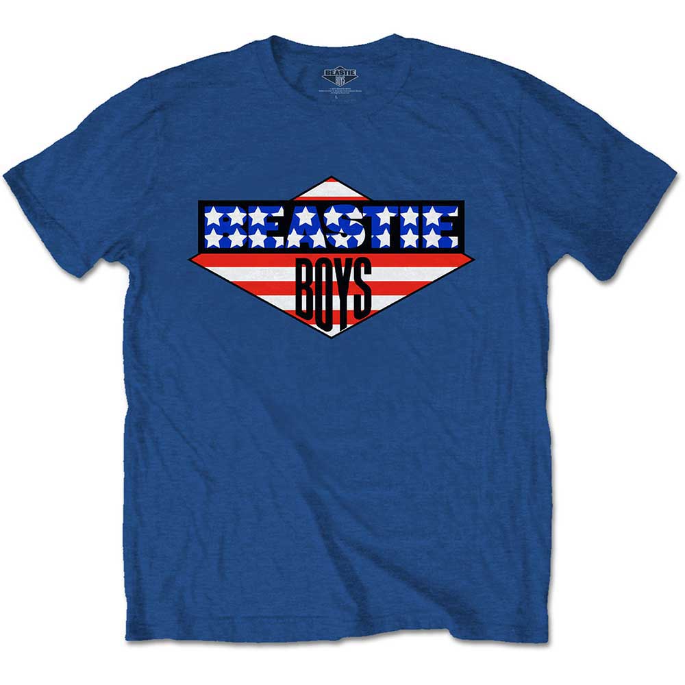 The Beastie Boys T-Shirt - Drapeau américain - Conception unisexe sous licence officielle
